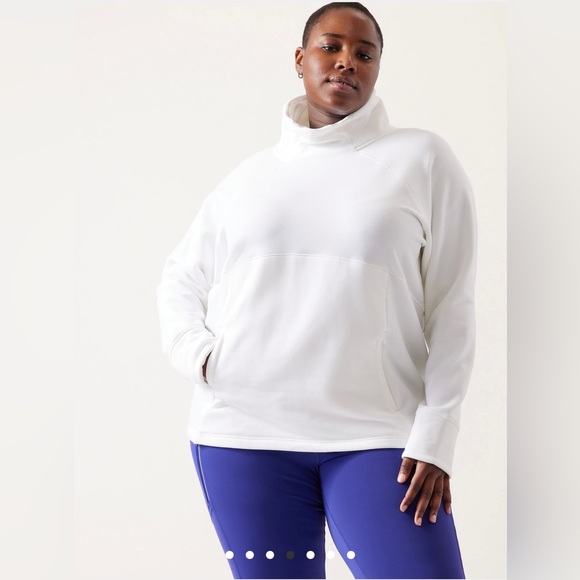 Athleta Altitude Polartec Funnel Neck Sweatshirt - Picture 4 of 10